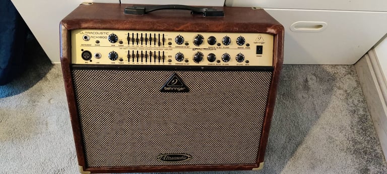 image for Behringer ACX1800 Ultracoustic 180W Acoustic Guitar Amp – Fair Condition, Upgraded Speaker