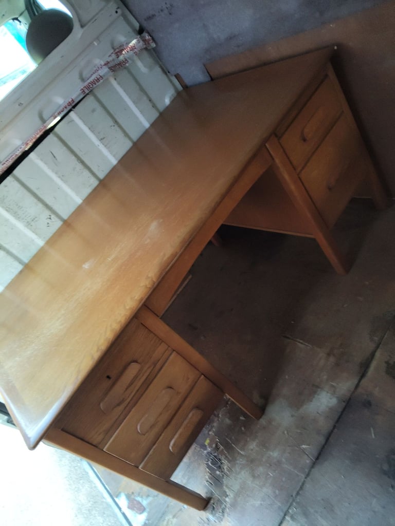 Old Oak teachers desk 