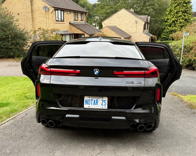 2021 LHD LEFT HAND DRIVE BMW X6M Competition Ultimate Pack Hpi Clear Car 