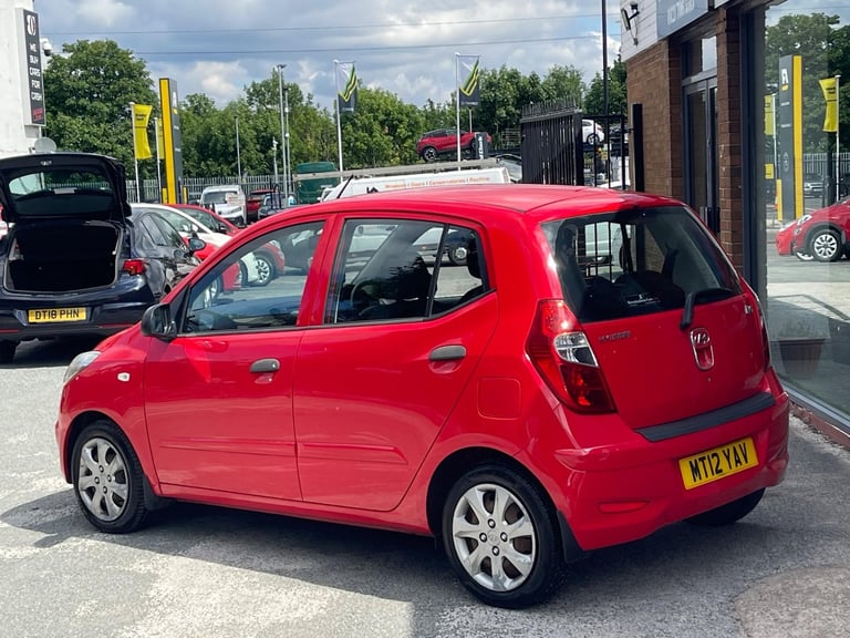2012 Hyundai i10 1.2 Classic Euro 5 5dr HATCHBACK Petrol Manual