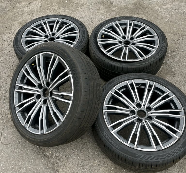 BMW 3 4 series Style 790M 18" alloy wheels g20 g21 g22 msport 5x112 STAGGERED