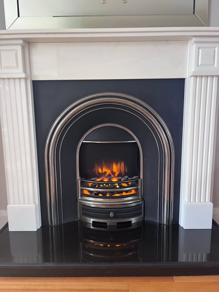 Falkirk cast iron fireplace inset