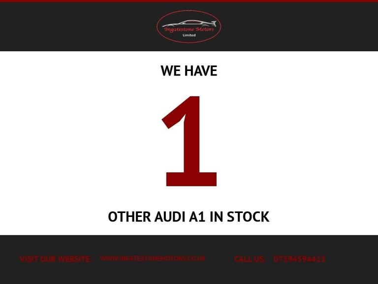 2017 Audi A1 1.4 TFSI 150 S Line 3dr S Tronic HATCHBACK PETROL Automatic