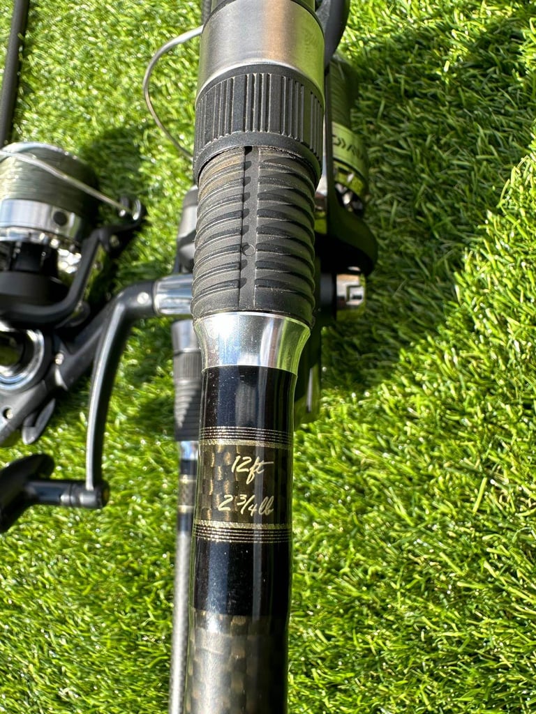 TF Gear Fishing Rods (x3) & Daiwa Crosscast-S 5500 Reels x 3