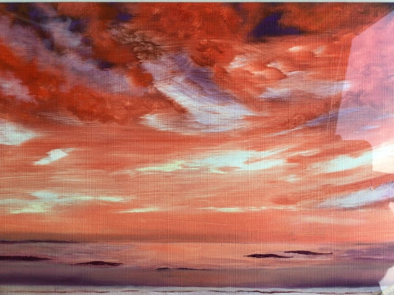Original Oil Artwork, Bondi Beach, Australia.