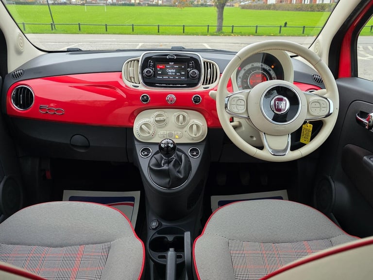 2015 Fiat 500 1.2 Lounge 3dr HATCHBACK PETROL Manual