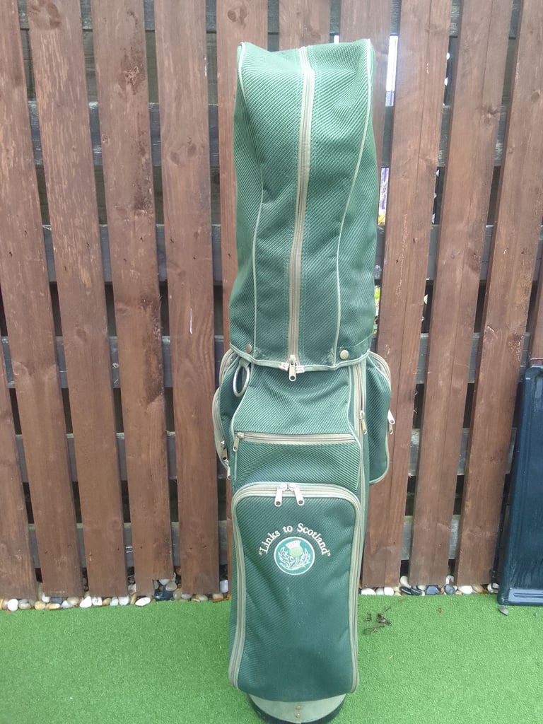 Golf Clubs and Bag