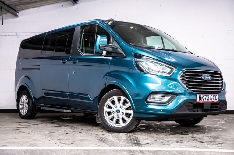 2022 Ford Tourneo Custom 2.0 320 EcoBlue Titanium Minibus Double Cab 5dr Diesel Auto L2 Euro 6 (s...