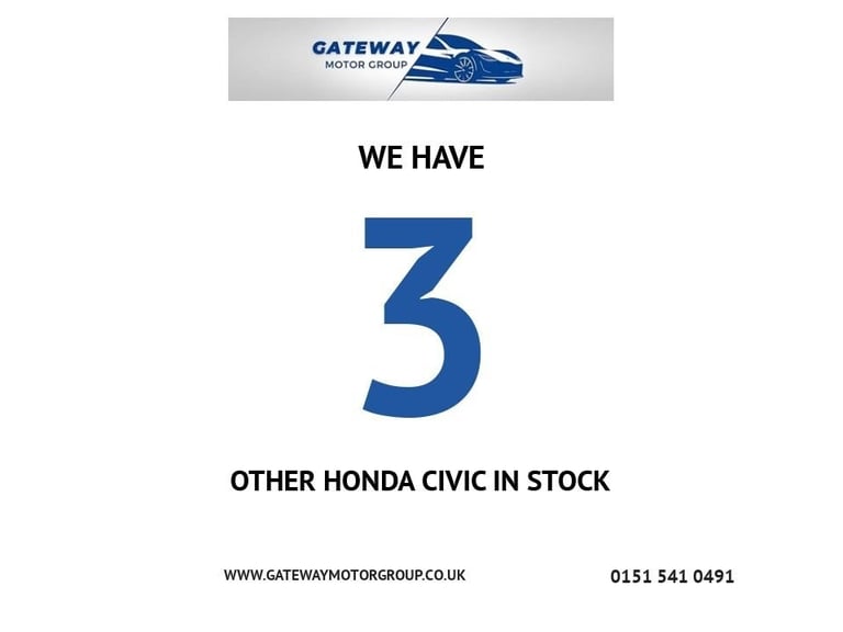 2018 68 HONDA CIVIC 1.0 VTEC TURBO SR HATCHBACK 5DR PETROL MANUAL EURO 6 (S/S) (