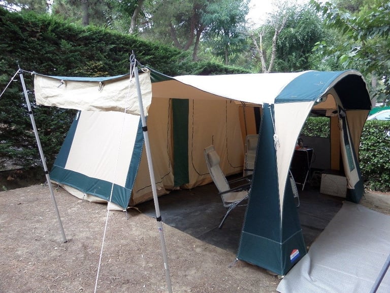 Cabanon Satelite 6 heavy duty, waterproof, quality frame tent. Sleeps 6 |  in Turton, Manchester | Gumtree