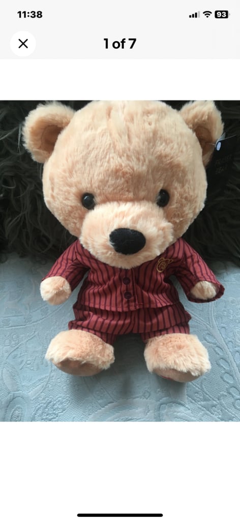 image for Lovely “Fraserbear” from House of Fraser Teddy Bear 2024  Brand New with Tags