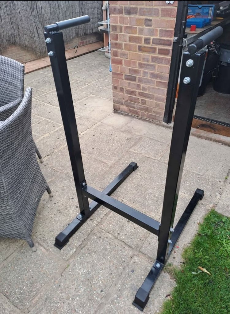 Home gym dip bars