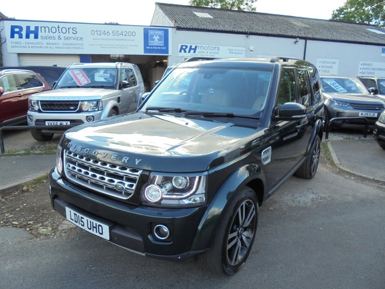 image for 2015 Land Rover Discovery 3.0 SDV6 HSE Luxury 5dr Auto Green 7 seater 125k VGC ESTATE Diesel Auto...