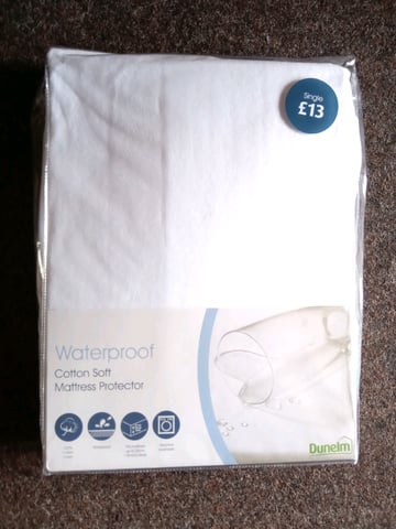 Dunelm waterproof mattress discount