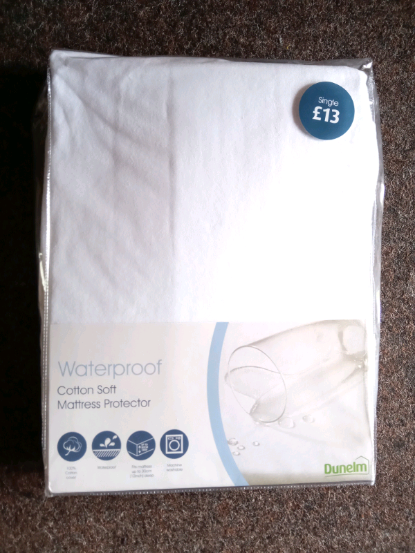 image for Dunelm Mattress protector, waterproof 