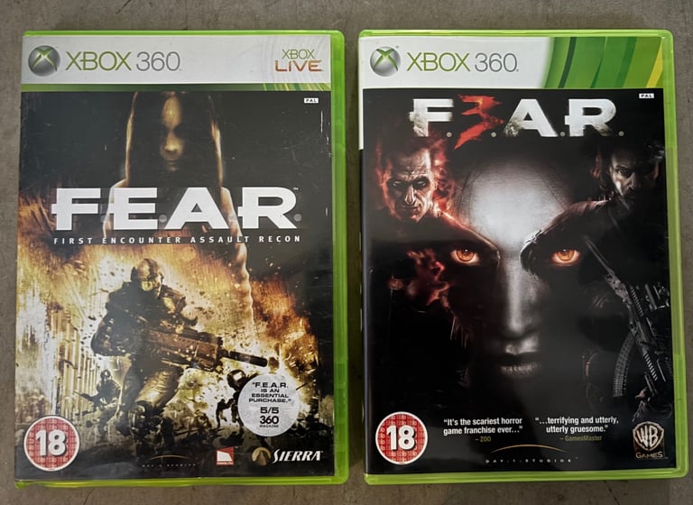 image for Xbox 360 - Fear Games.   