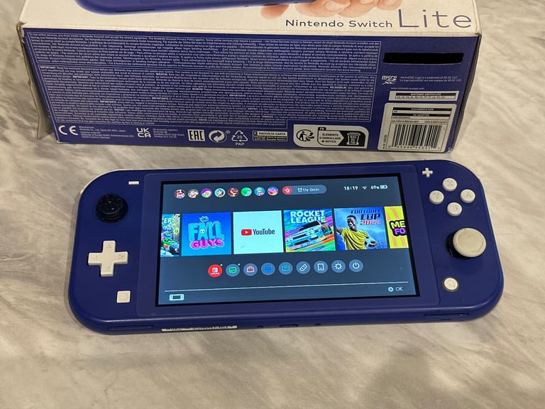 Nintendo Switch Lite- Blue Handheld