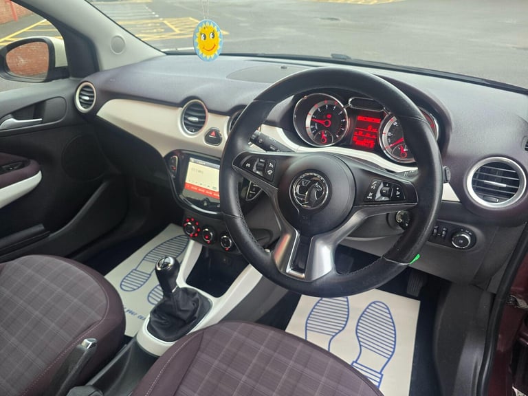 2014 Vauxhall ADAM 1.2 ecoFLEX 16v GLAM Euro 5 (s/s) 3dr HATCHBACK Petrol Manual