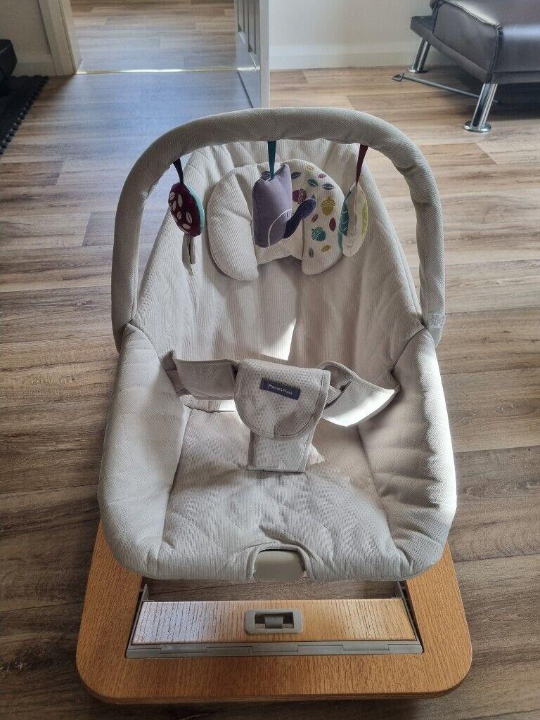 image for Mamas & Papas Bouncer and Rocker (mobile & head pillow included)