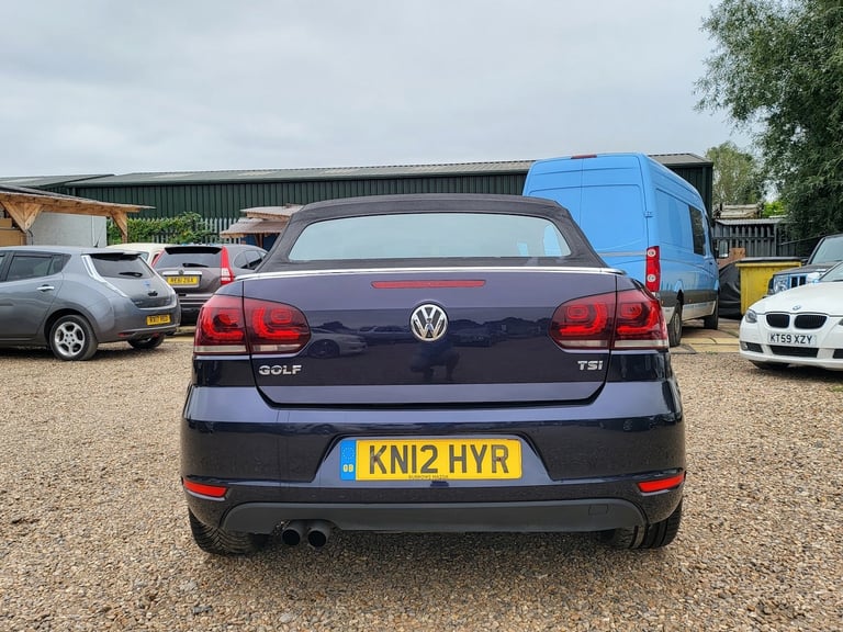 2012 Volkswagen Golf 1.4 TSI GT 2dr CONVERTIBLE Petrol Manual