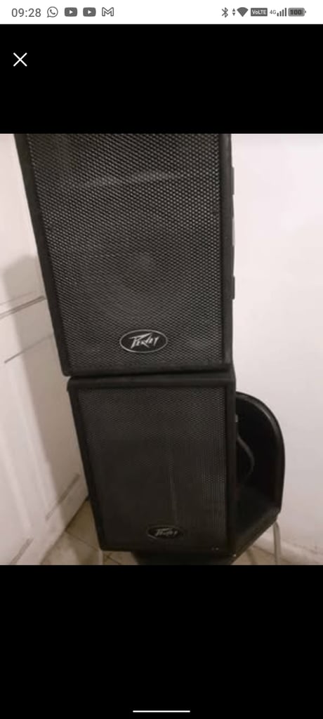 image for Speaker, equipment,mic, cables 