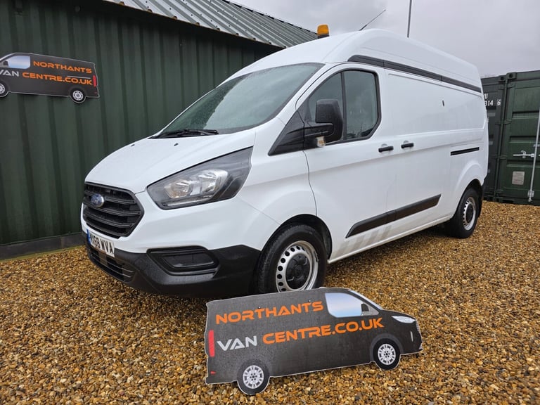 2019 Ford Transit Custom 2.0 TDCi 130ps L2 H2 LWB High Roof Van (AIRCON) * PLUS VAT * PANEL VAN D...