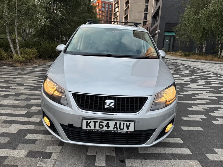 2015 SEAT ALHAMBRA SE 2.0 TDI CR 6 SPEED MANUAL 7 SEATER 5DR SILVER 