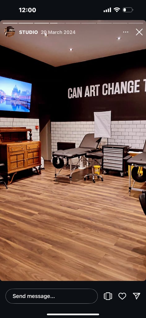 Turnkey Tattoo Studio for Sale – Prime WV11EQ Location