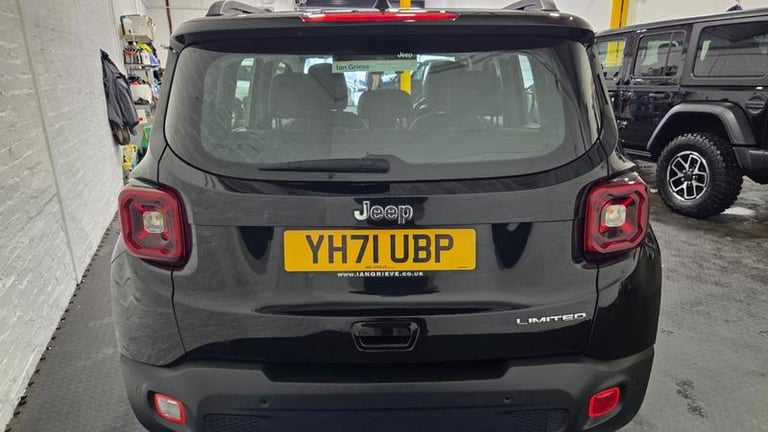 2021 Jeep Renegade 1.0 T3 GSE Limited 5dr-BLACK LEATHER-SAT NAV Manual Hatchback Petrol Manual