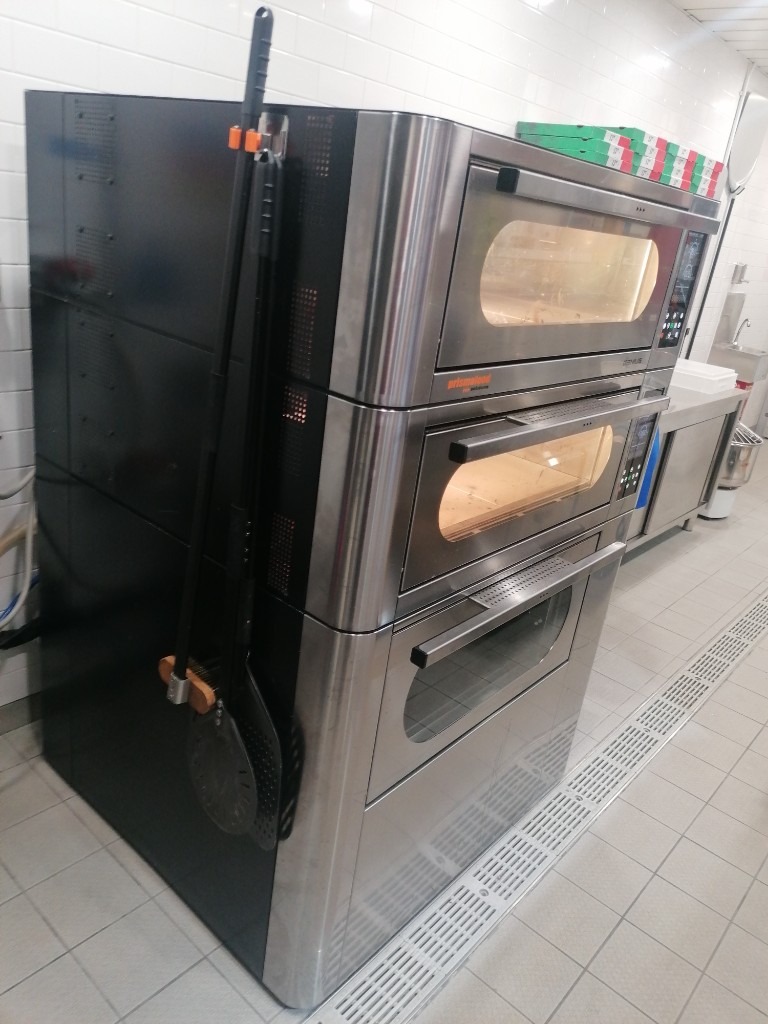 image for ITALIAN PIZZA OVEN - COMMERCIAL PIZZA OVEN DOUBLE DECK A++ 3 PHASE  WITH Proofer unit