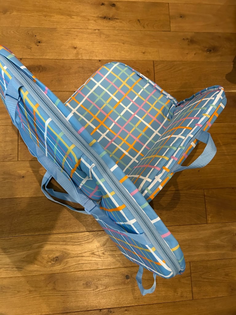 New John Lewis foldable folding picnic chair x2  rrp 38 pounds