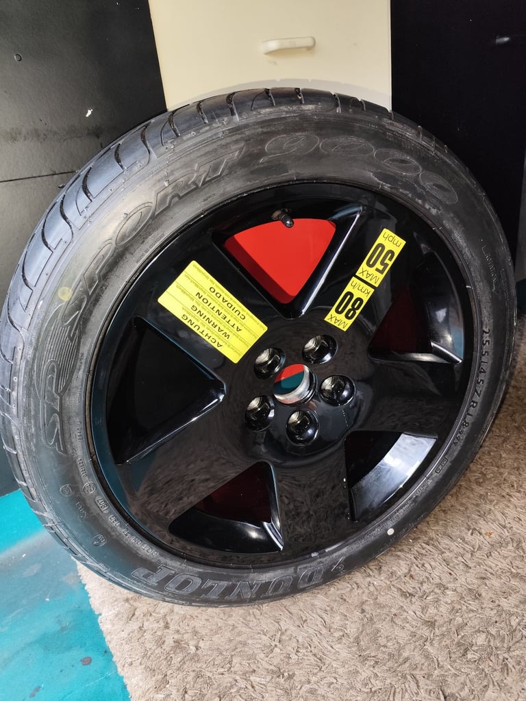 Genuine AUDI A8 spare wheel 18 inch