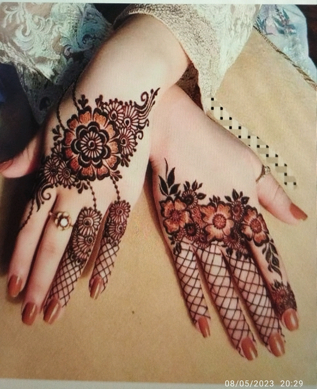 Henna/mehndi design 