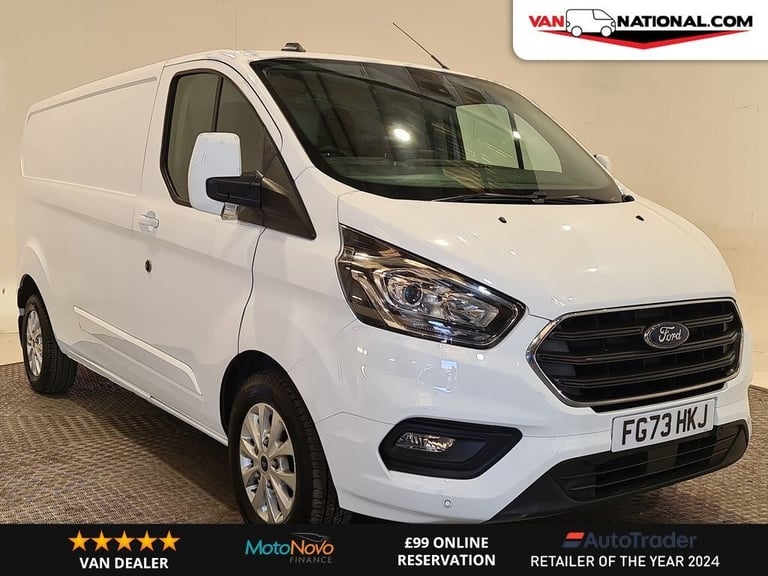 FORD TRANSIT CUSTOM 2.0 300 ECOBLUE LIMITED P/V L2 H1 130 BHP LWB DIESEL