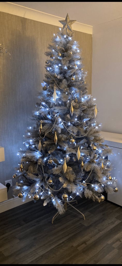 2 Christmas Trees  7ft each 