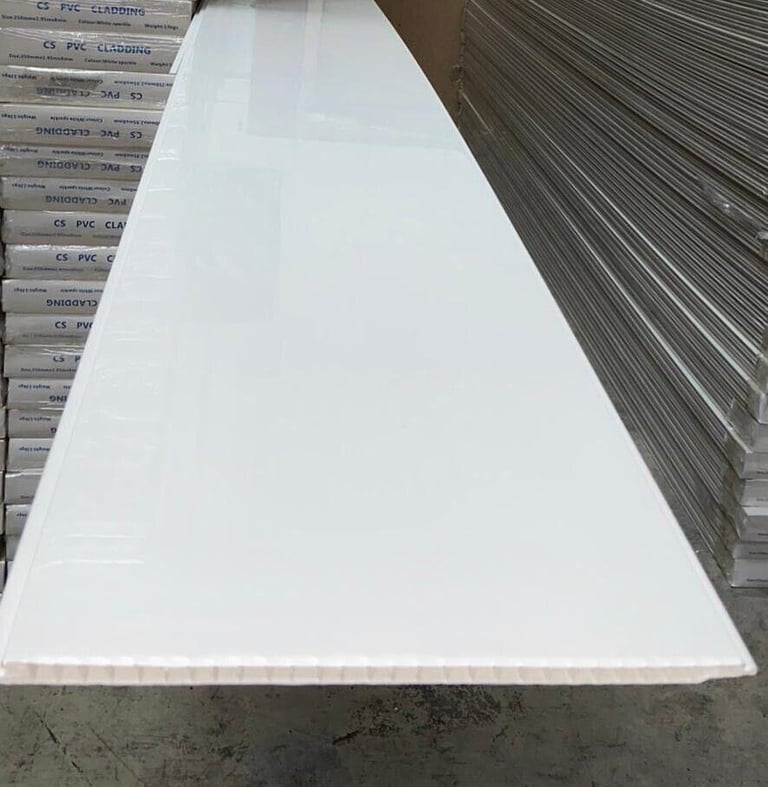 waterproof pvc cladding shower kitchen office 3m x 25cm x 8mm