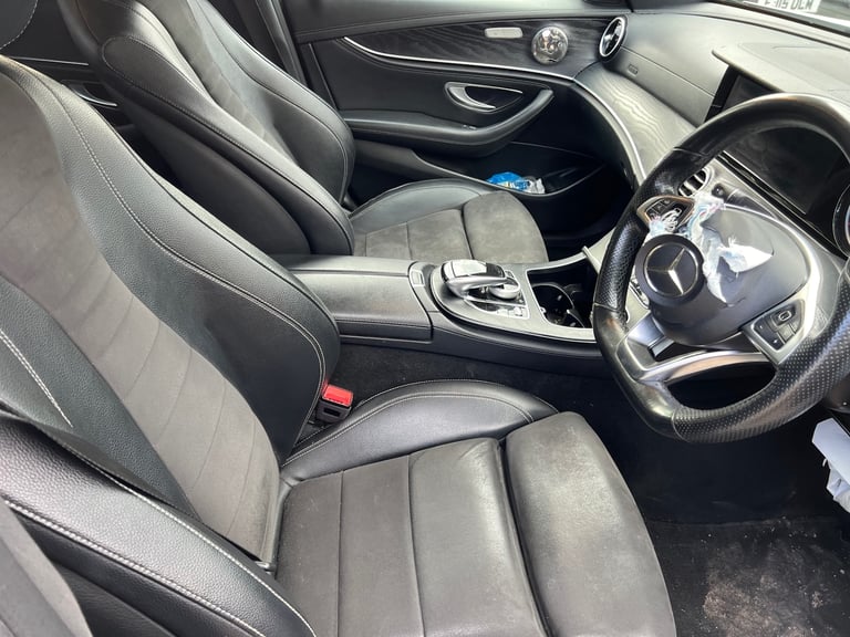 2018 MERCEDES BENZ E CLASS AMG LINE 2.0 DIESEL WHITE AUTO DAMAGED SALVAGE CAT N 