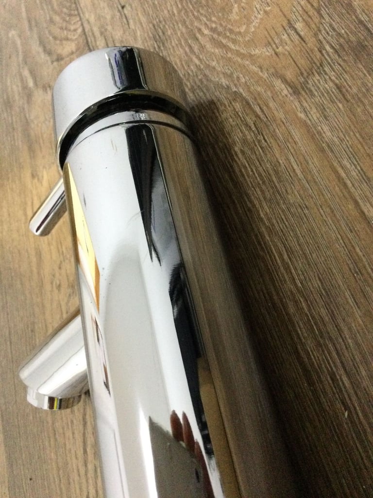 Chrome Monobloc Basin Mixer Tap