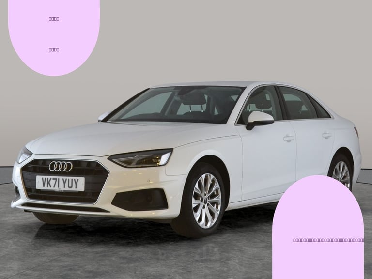 2021 Audi A4 30 TDI Technik 4dr S Tronic SALOON DIESEL Automatic