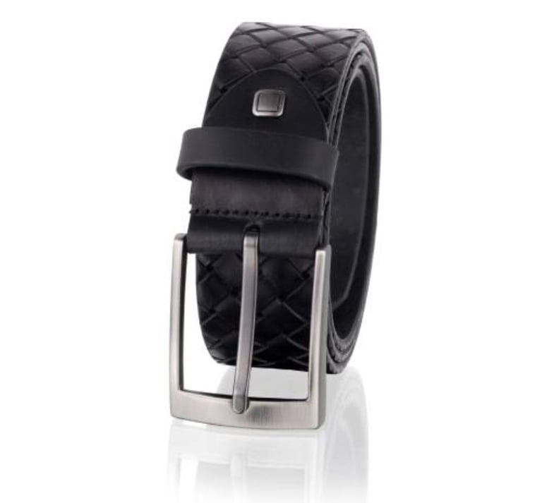 Woodland Leathers belt Black, Leather
