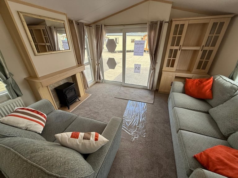 Superb 2 Bed Static Caravan - DG, CH, - Offsite Sale for Own Land, Self Build