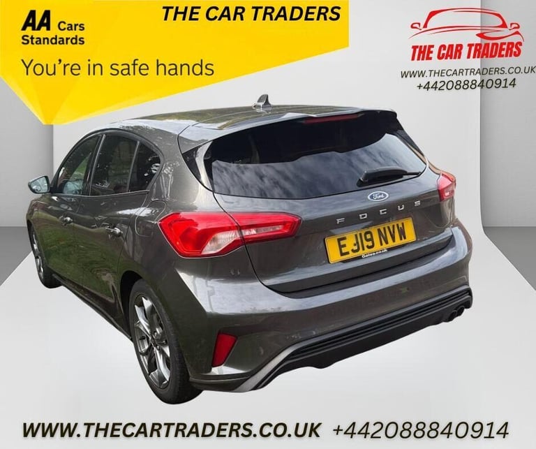 2019 Ford Focus 1.0 EcoBoost 125 ST-Line 5dr Auto HATCHBACK PETROL Automatic