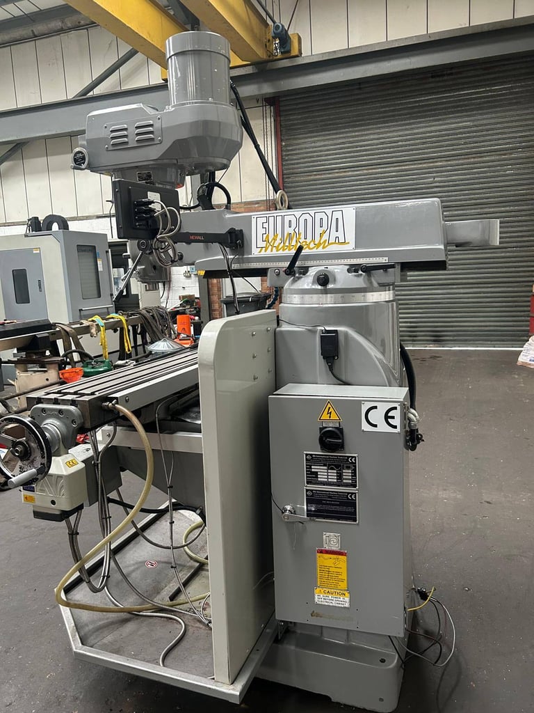 EUROPA VS2000 TURRET MILLING MACHINE YEAR 2018
