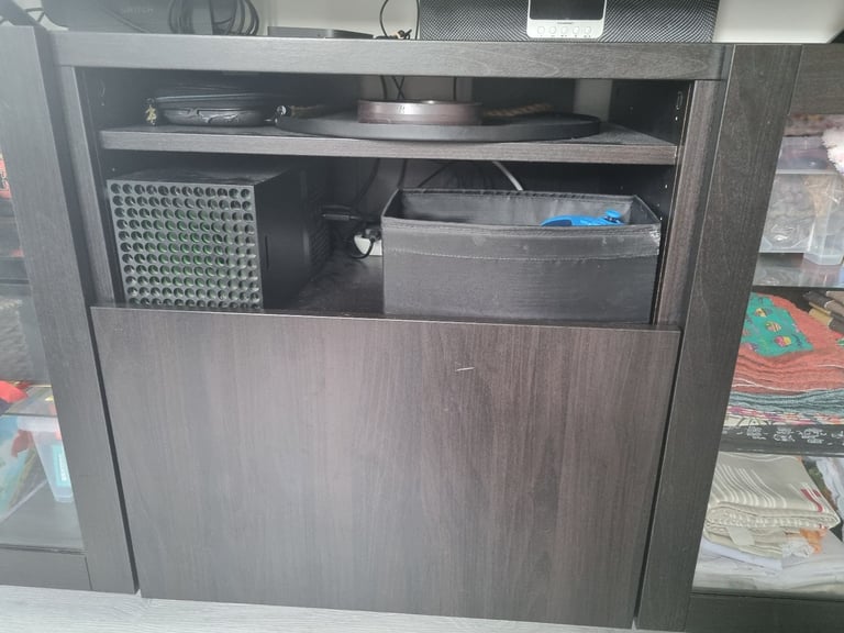 TV Bench with doors and drawers