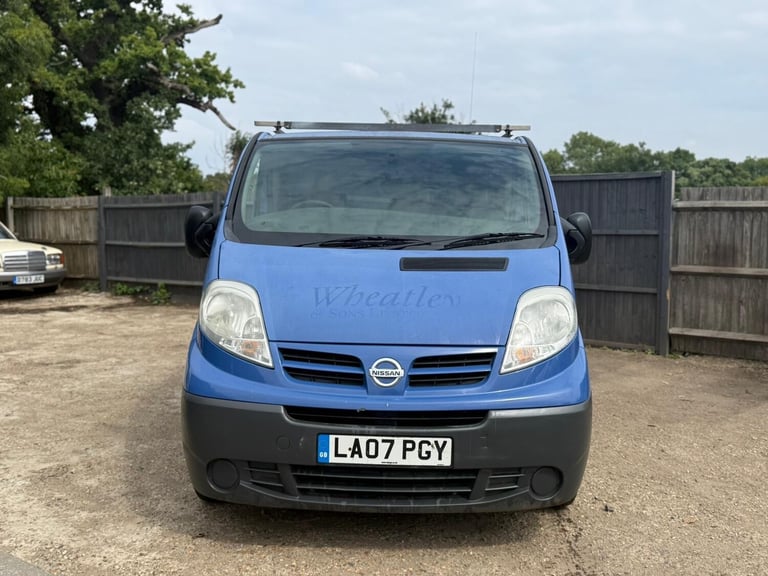 2007 Nissan Primastar 2.0 dCi SE Van 115ps + ONLY 88K  PANEL VAN Diesel Manual