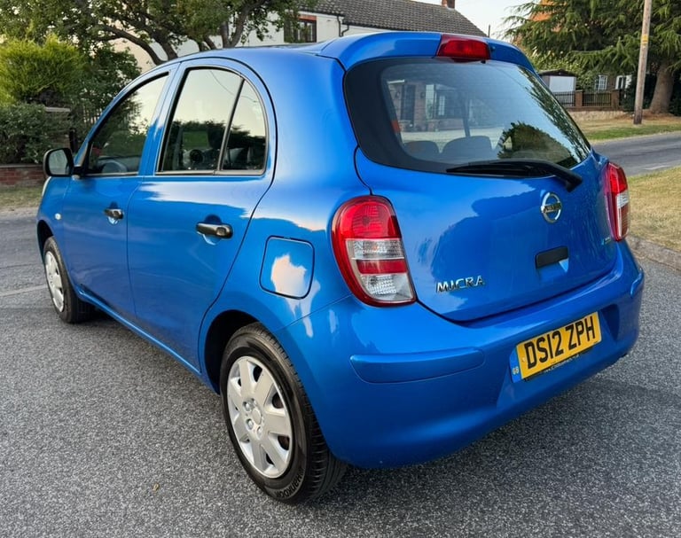 2012 NISSAN MICRA 1.2 VISIA 5 DOOR GENUINE 74,000 MILES LONG MOT JUST SERVICED!