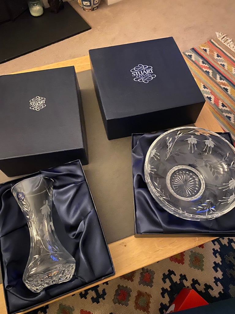 image for Stuart Cut Crystal - new