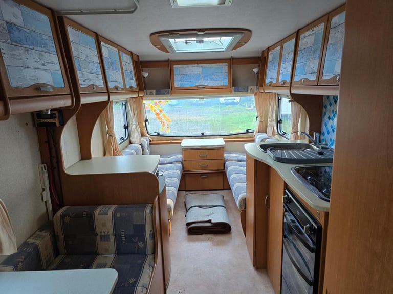 NOW SOLD 2007 Bailey Ranger 550 6 Berth Fixed Rear Bunks Caravan, Motor Mover