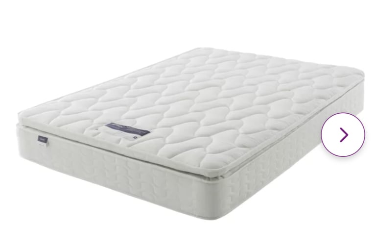 image for Small Double Pillow Top Mattress New condition 