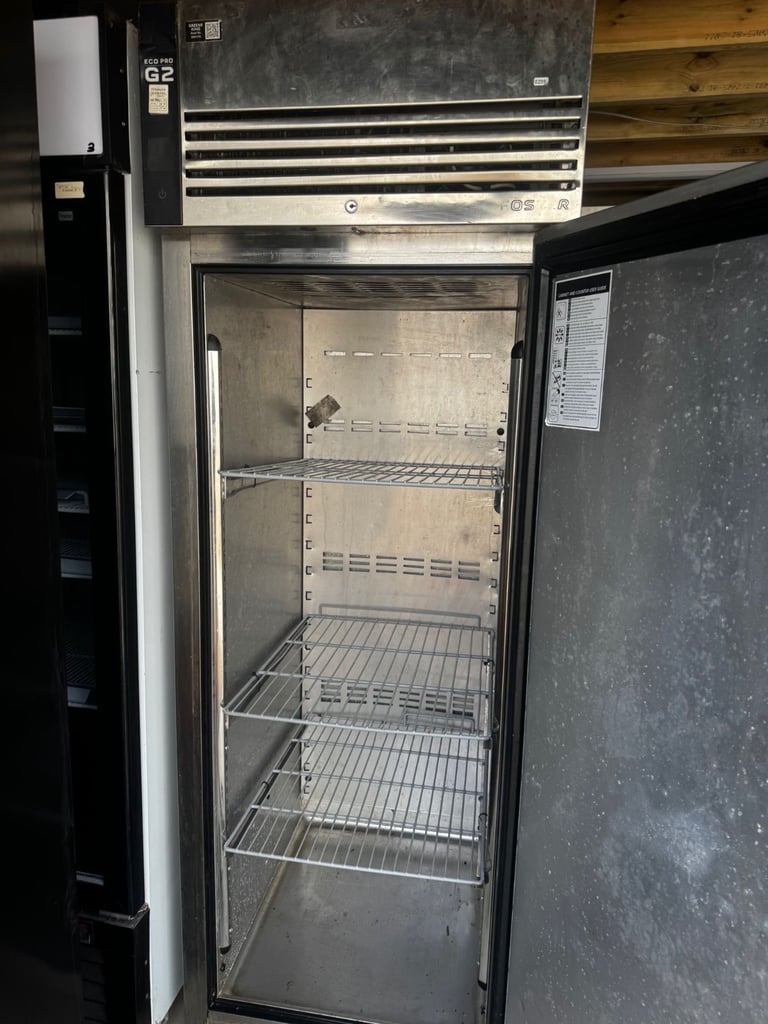 Commercial single door fridge or freezer cage shop restaurant takeaway 